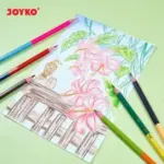 PENSIL WARNA JOYKO BI101 24 WARNA (2 WARNA PER PENSIL) | PENSIL GAMBAR - Image 3