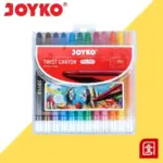 CRAYON PUTAR JOYKO MINI 12 WARNA