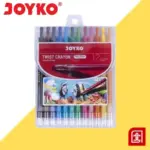 CRAYON PUTAR JOYKO 12 WARNA PJG