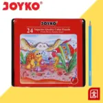 PENSIL WARNA JOYKO 24TC KALENG |  PENSIL GAMBAR