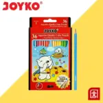 PENSIL WARNA JOYKO 36 WARNA PANJANG | PENSIL GAMBAR