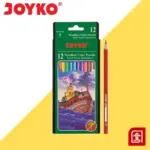 PENSIL WARNA JOYKO CP-103 12 WARNA | PENSIL GAMBAR
