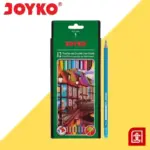 PENSIL WARNA JOYKO CP-109 12 WARNA | PENSIL GAMBAR