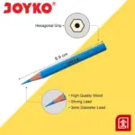 PENSIL WARNA JOYKO S24 24 WARNA PENDEK | PENSIL GAMBAR - Image 2
