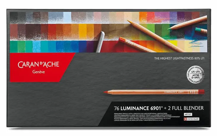 pensil warna Caran d’Ache