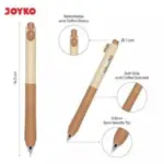 Gelpen Joyko GP - 475 Coffee Scented | Per Set - Gambar 4